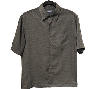 2/$20 Croft & Barrow Easy Care Men's Charcoal Button-Down Shirt